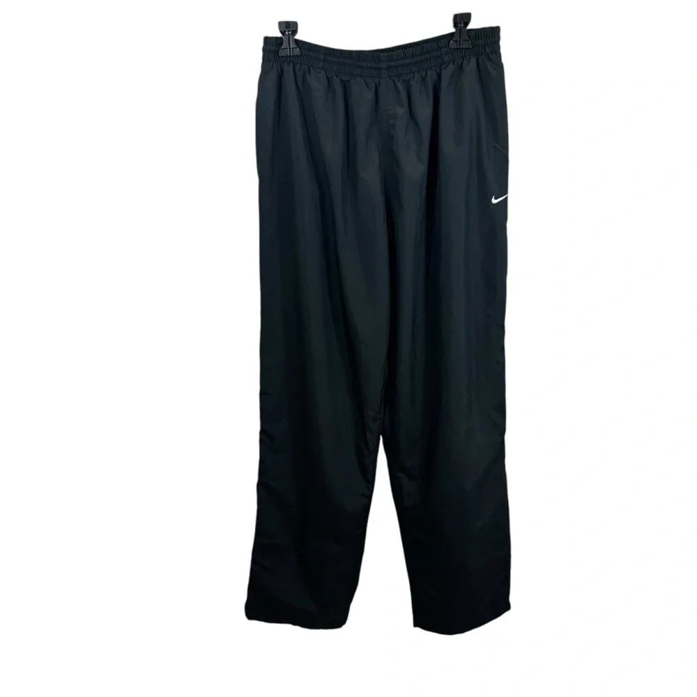 Mens Nike Fully Lined Zip Hem Track Pants‎ Black Size XL